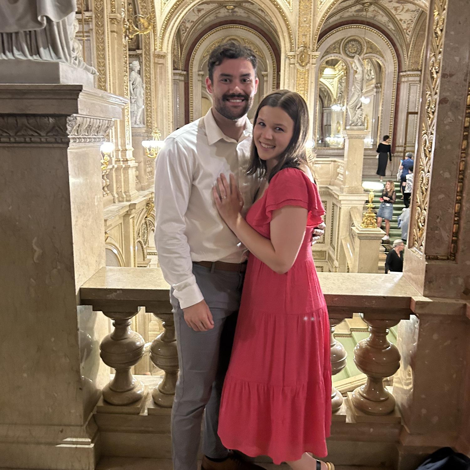 The Ballet in Vienna Austria!