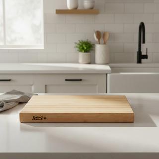 Edge Grain Cutting Board with Grips