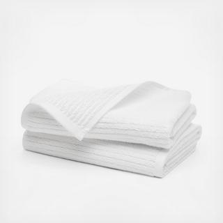 Spa Organic Hand Towel, Set of 2