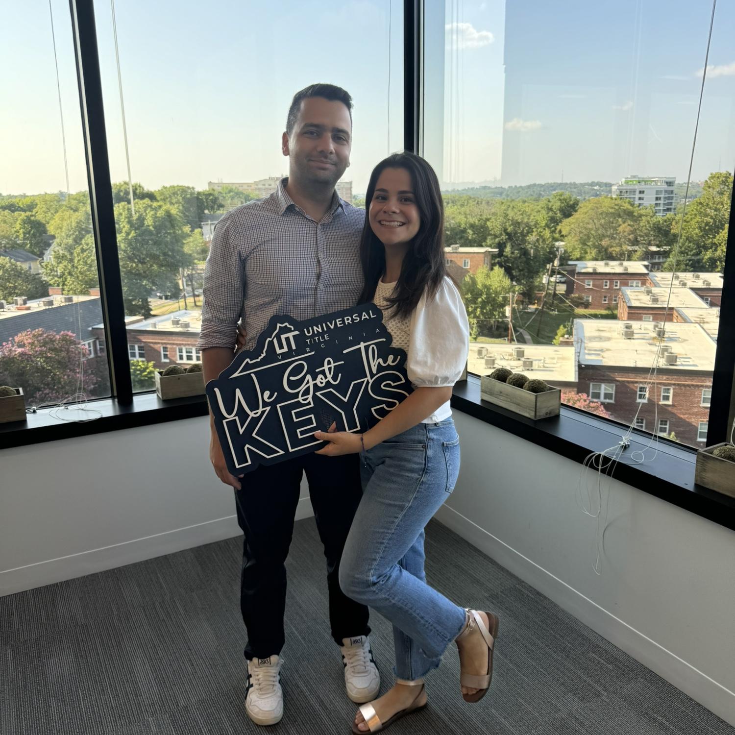 August 2024
Arlington, VA.
We got the keys to our first home together.