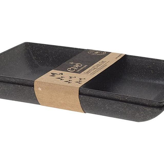 EVO Sustainable Goods Two Piece Serving Dish Set, Black