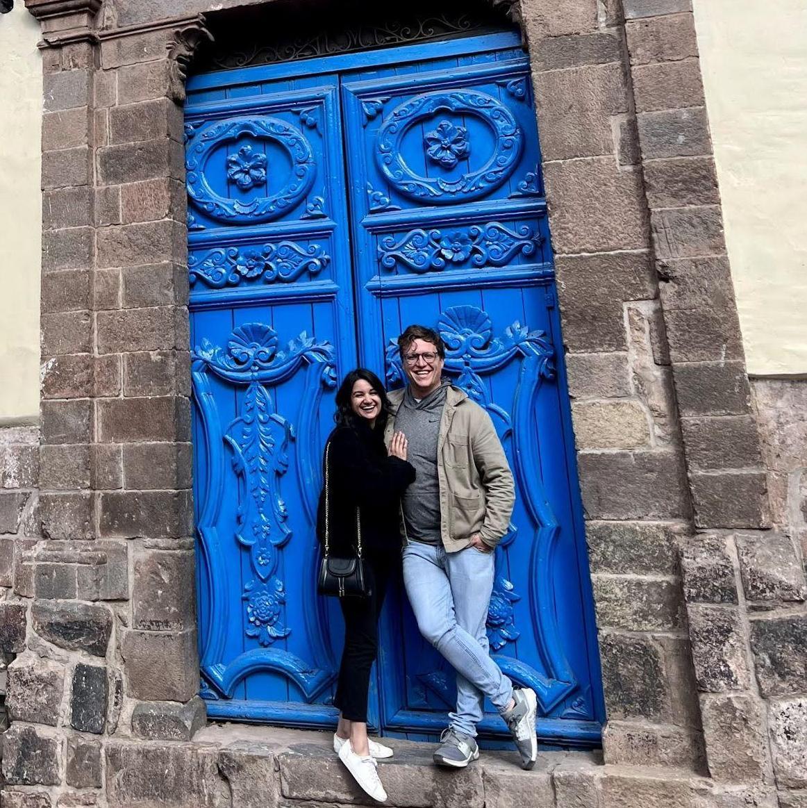 Jeff & Anya in Cusco, Peru
