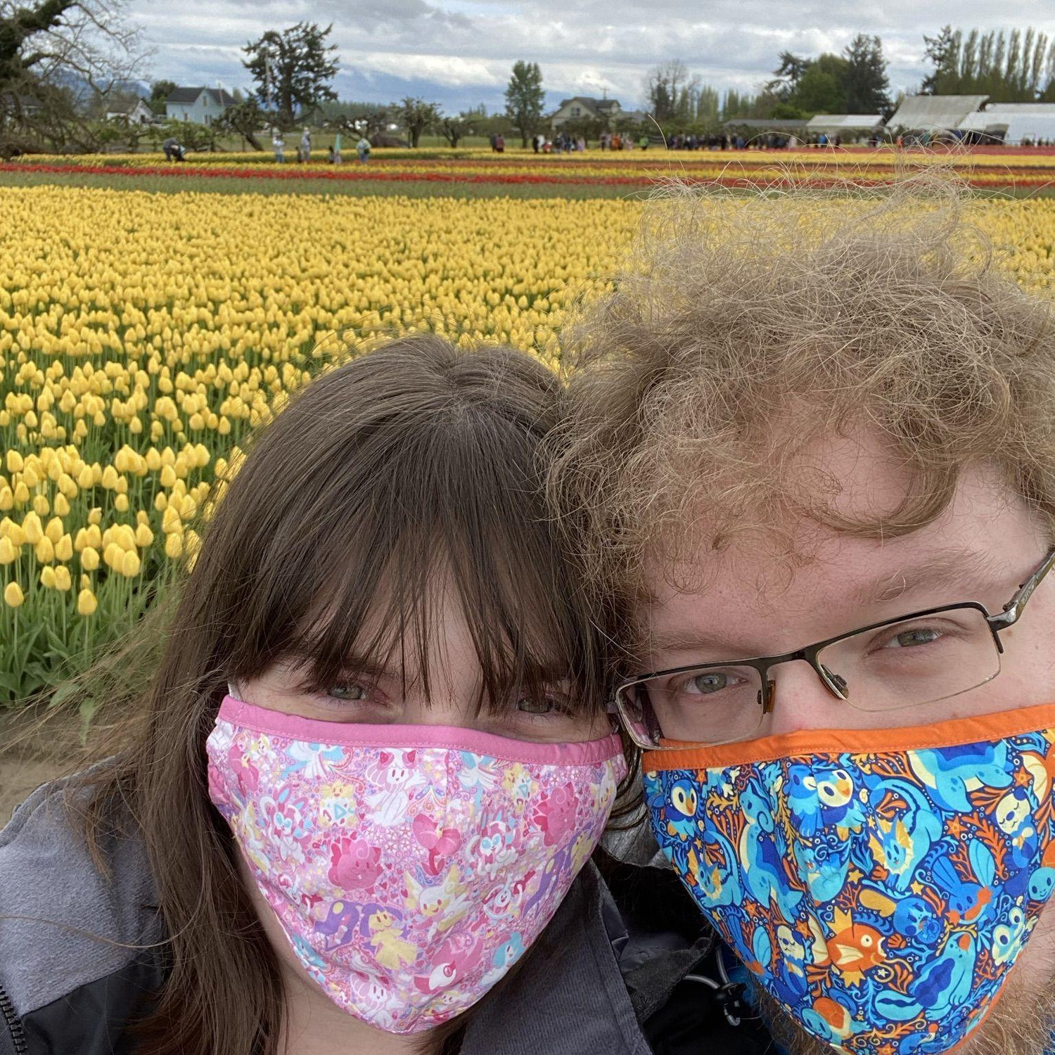 Our first post-covid trip was to the local Tulip Festival! We had both never been to it, and I definitely think it's worth going to at least once!