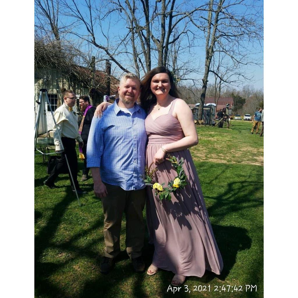 Rodney & Madison

Uncle and cousin of the bride