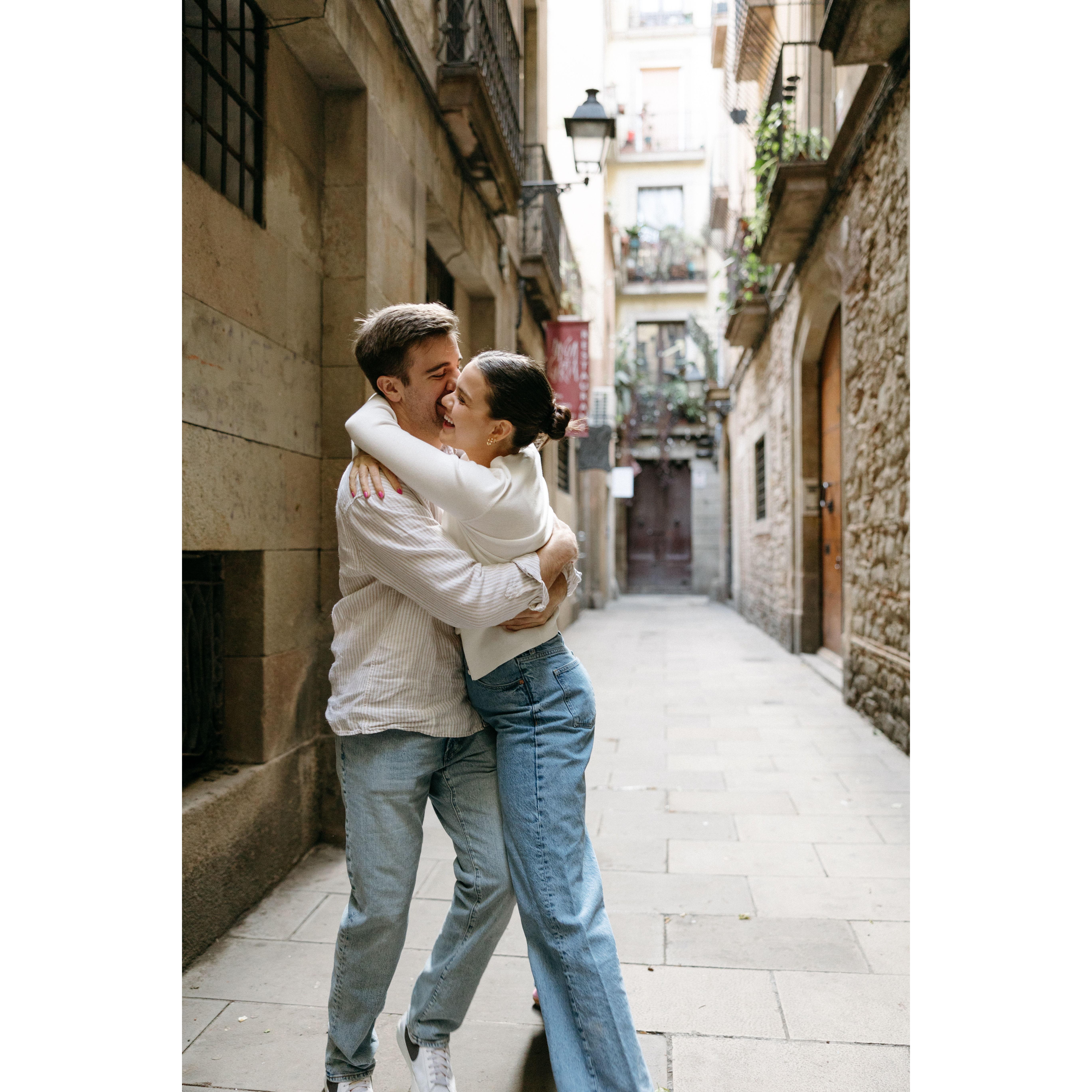 engagement photos around barcelona :)