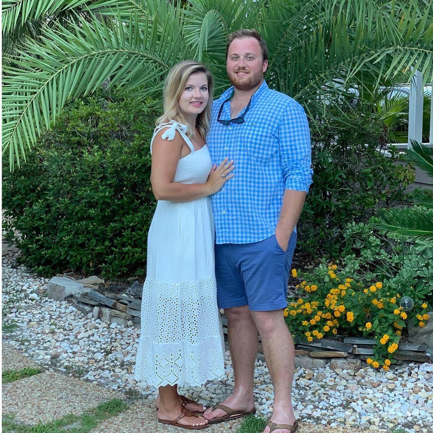 At the beach - one of our favorite places.