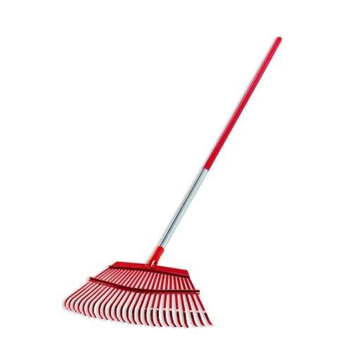Corona RK 62061 Fixed Tine Leaf Rake, Aluminum Handle, 19-Inch Wide