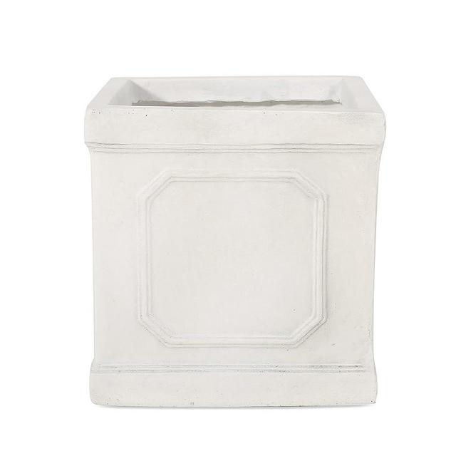 Christopher Knight Home 316049 Burgos Planter, Small, Antique White