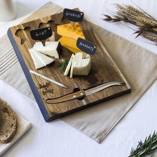 Mickey & Minnie Mouse Delio Acacia Cheese Cutting Board & Tool Set