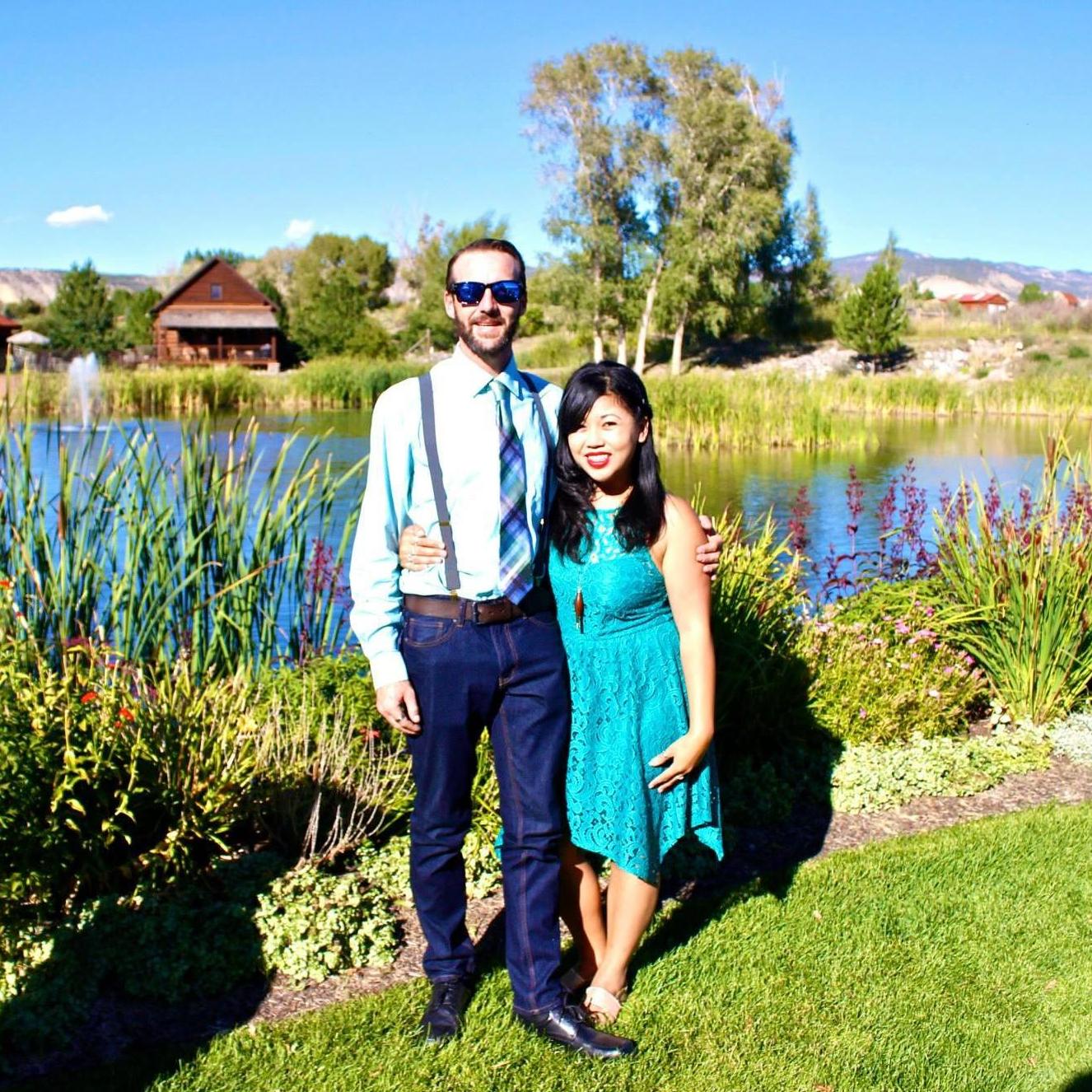 Celebrating Kat and Kyle's wedding in Colorado!