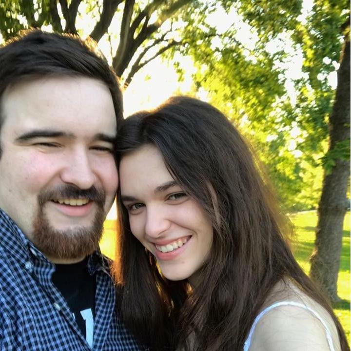 When Johnathan gave Christina a promise ring on their one year anniversary at Capaha Park.