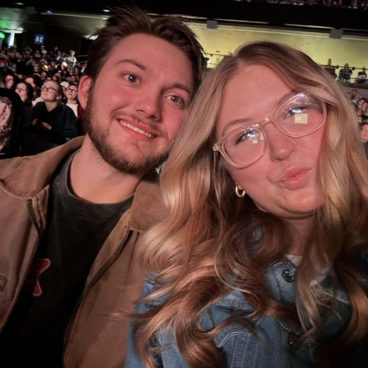 Our first concert together, singing along to Rascal Flatts and making memories we’ll always hold onto.