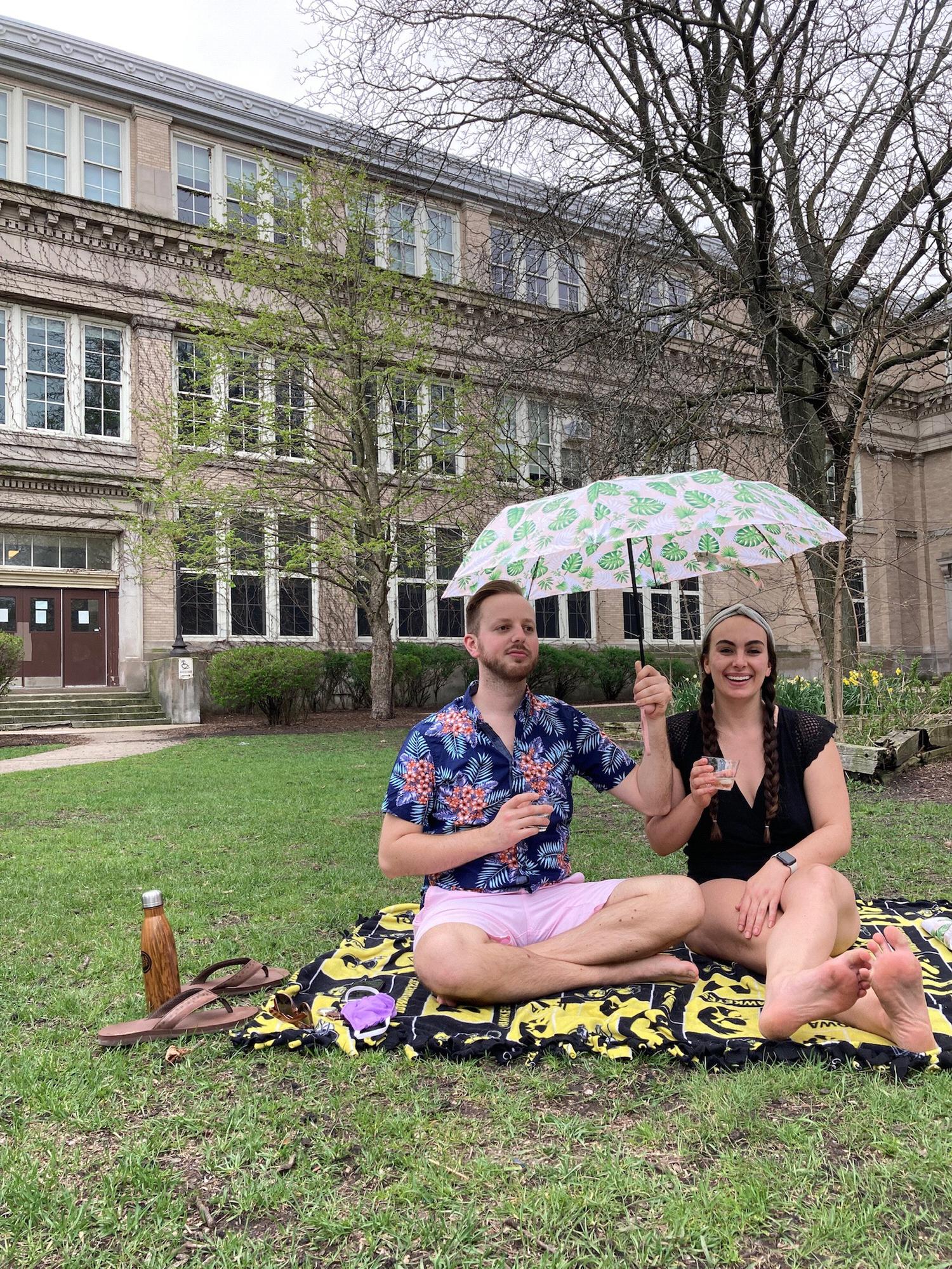 Our first time with friends at a park after quarantine. Summer 2020