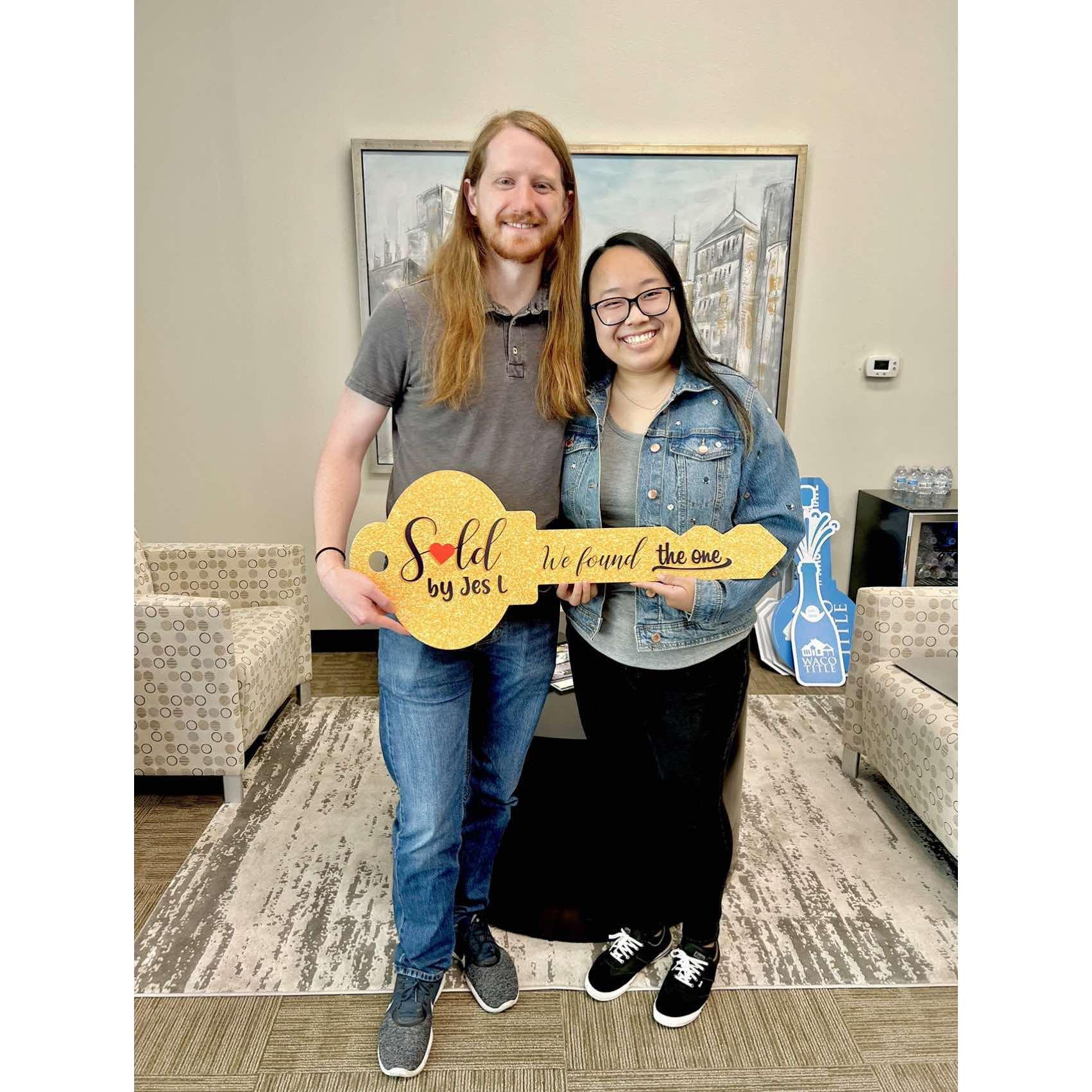 Bought their first home; 2023!