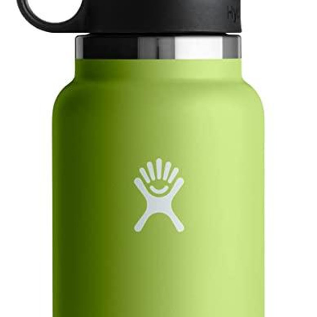Hydro Flask Wide Mouth Straw Lid - Stainless Steel Reusable Water Bottle - Vacuum Insulated