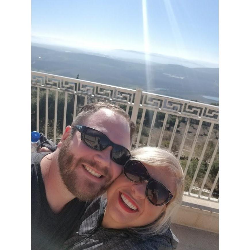 First morning in Israel