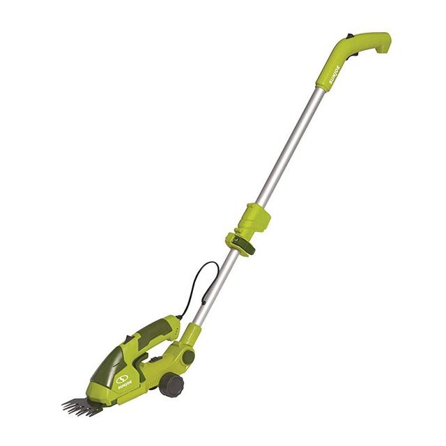 Sun Joe HJ605CC Cordless 2-in-1 Grass Shear + Hedge Trimmer w/Extension Pole