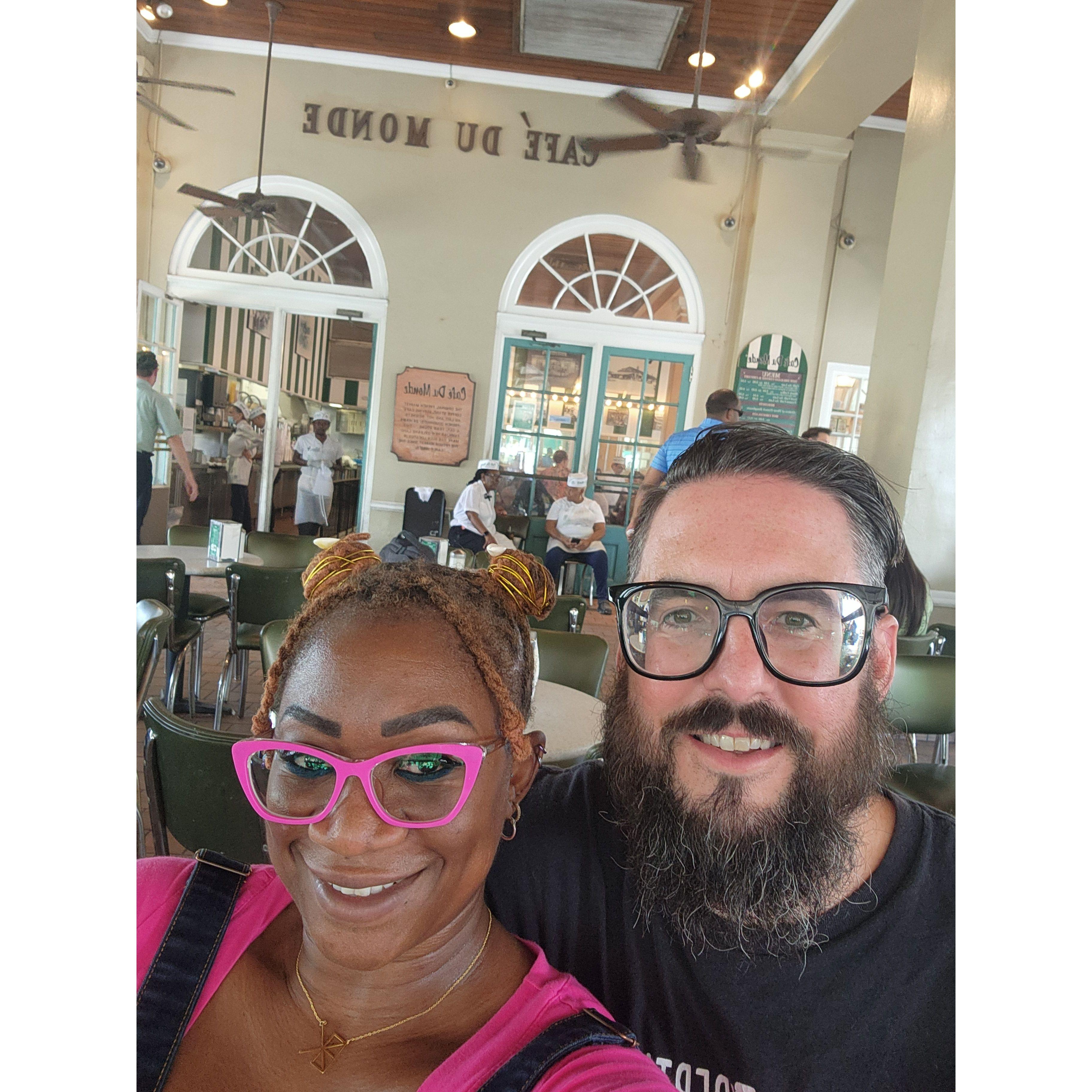 Our first trip to New Orleans! It was literally 100 degrees!! 2024