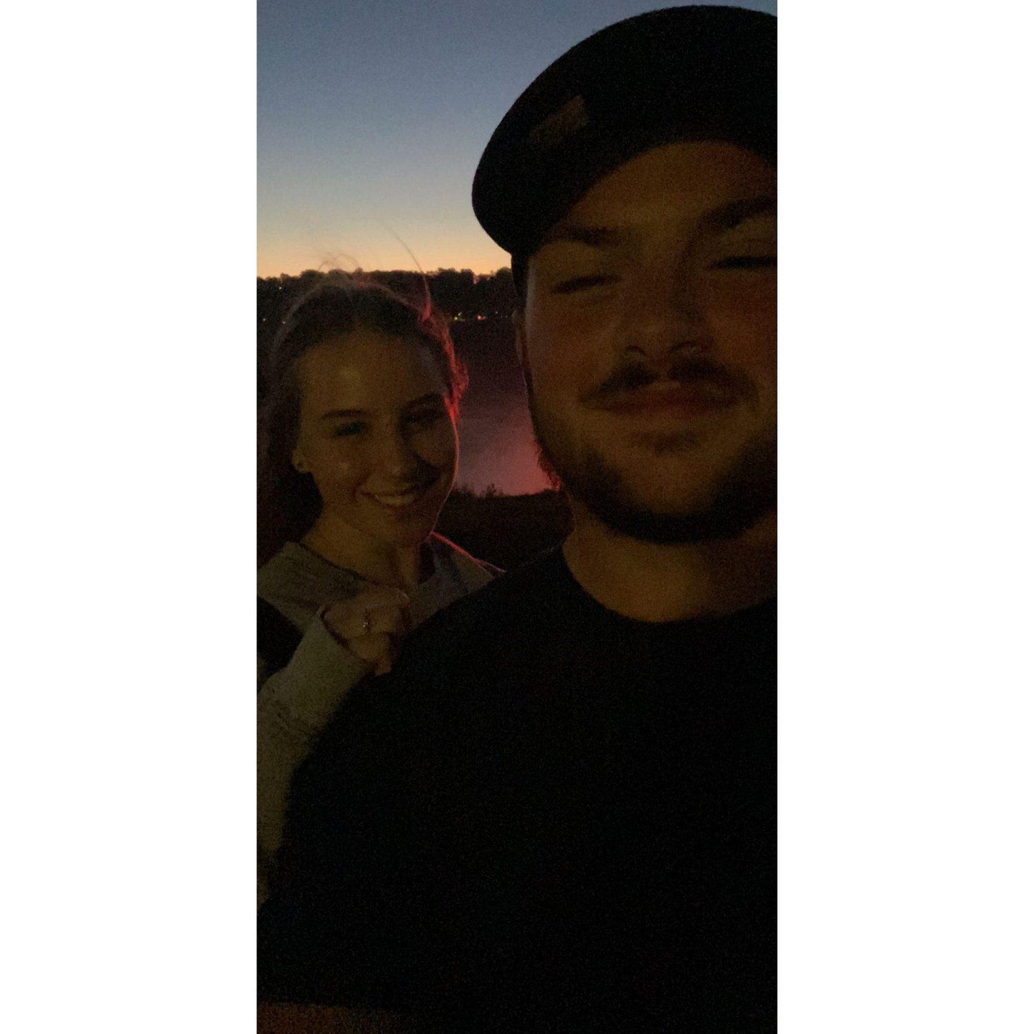 Jon lived in Niagarafalls on Macoon, then Chilton with his best friend while I attended college right around the block. We were lucky to see the Niagara Falls whenever we wanted!