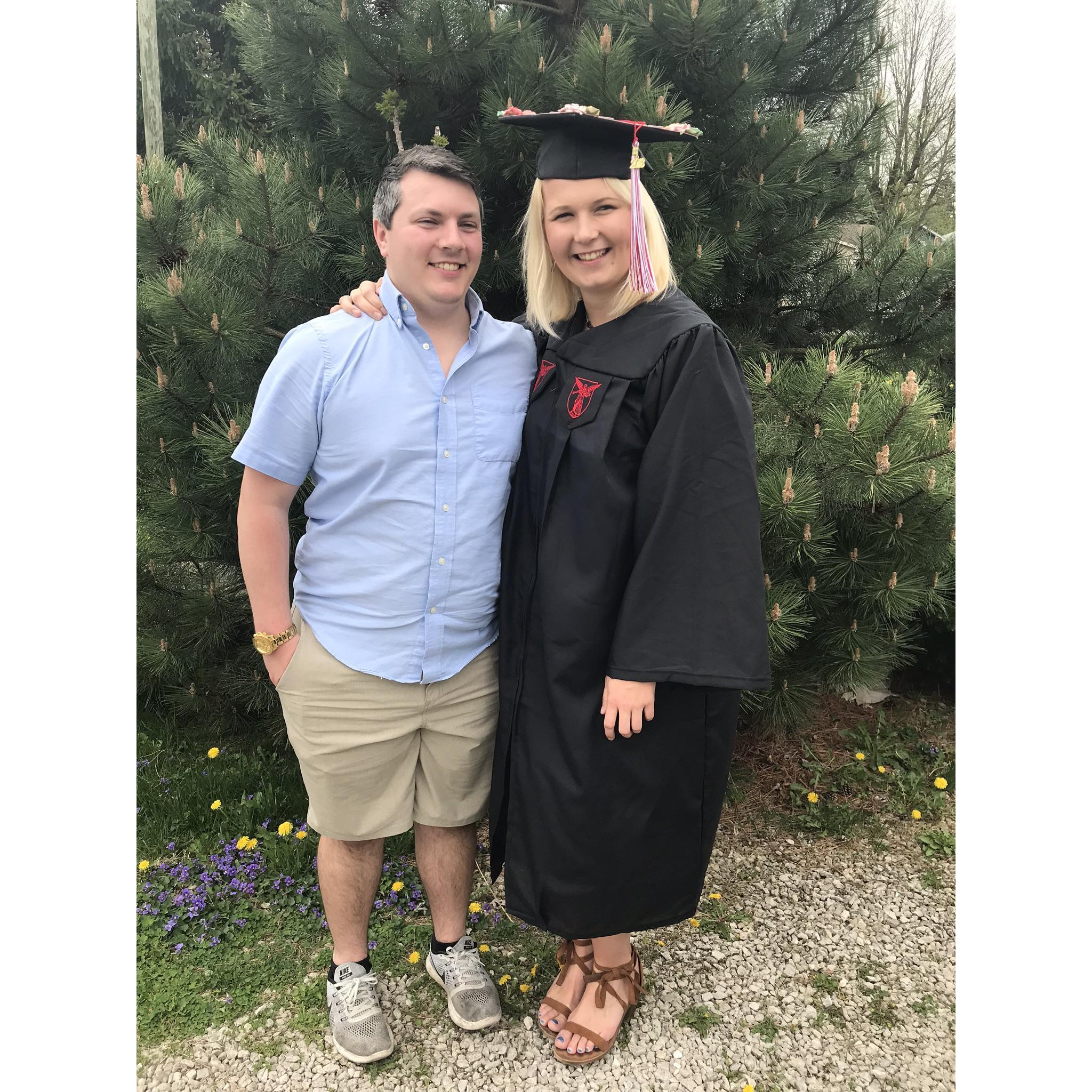 Graduation by my side