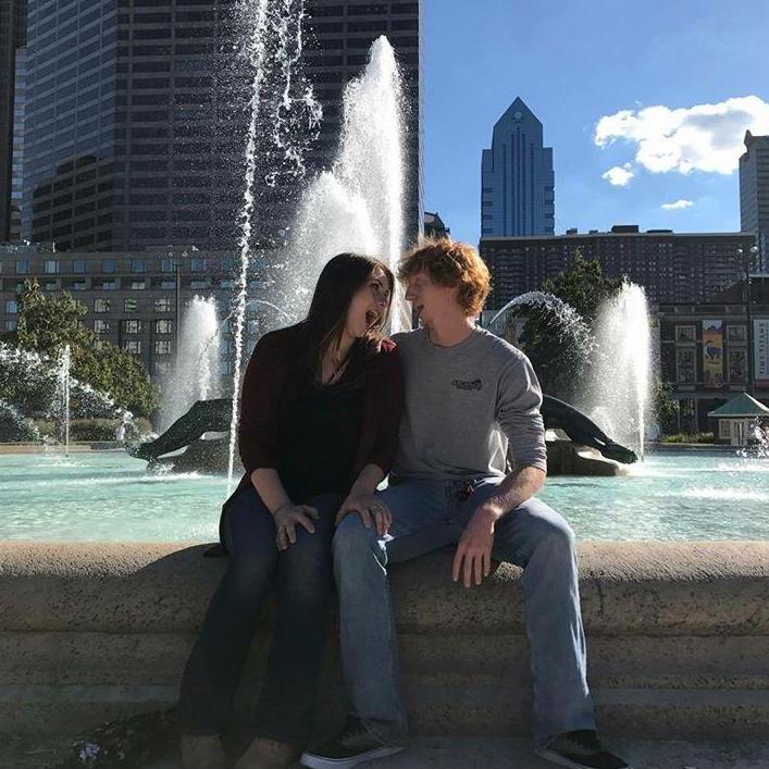 One of our first adventures into Philly together.