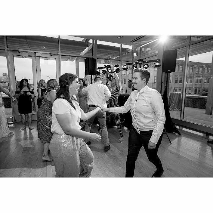 Dancing the night away at our bestie's wedding <3 2019