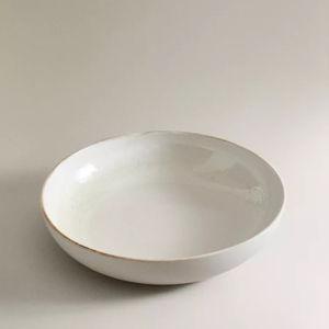 LARGE ECRU SALAD BOWL