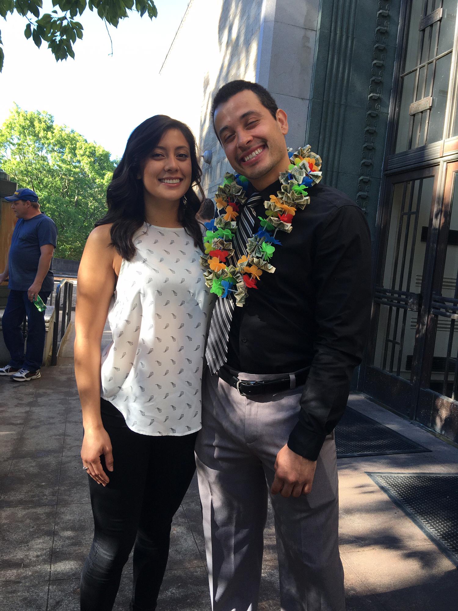 Luis's Graduation from Paramedic School