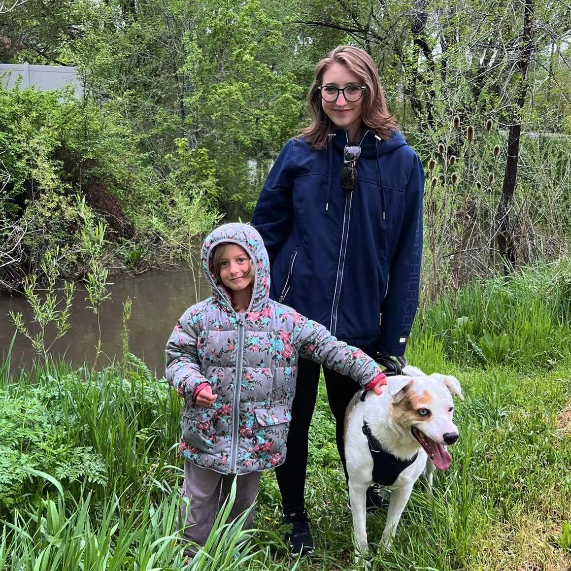 Taking Aurelia & Arthur for a walk
