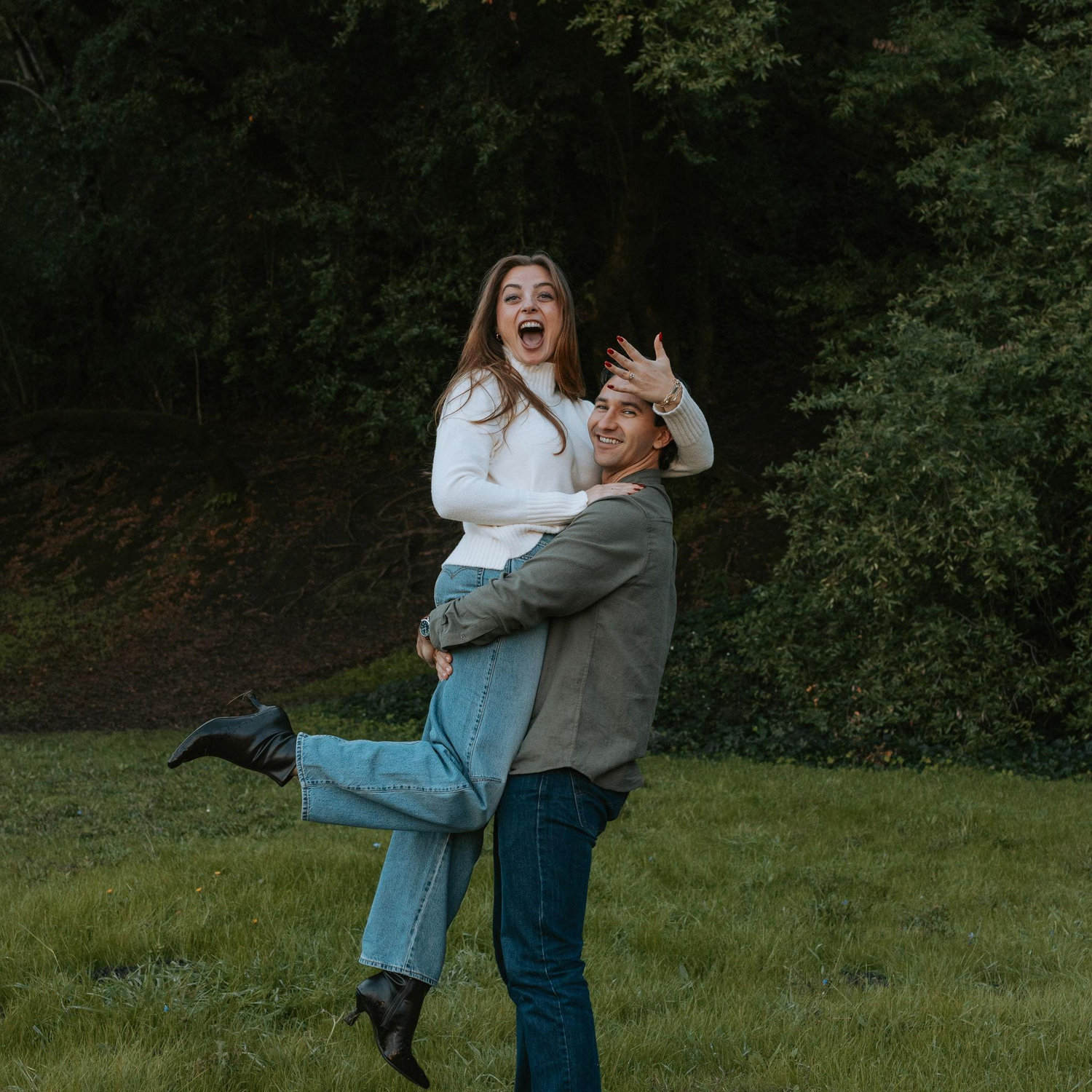 Our engagement in Napa Valley!