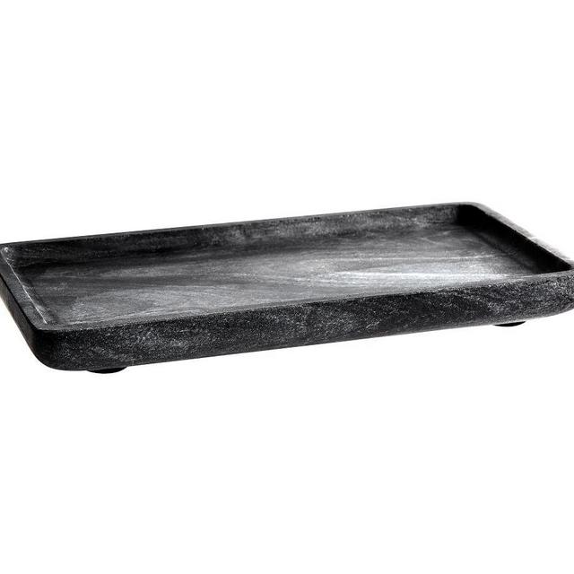 Black Handcrafted Marble Tray