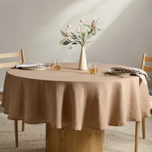 European Linen Tablecloth - 70" Round
