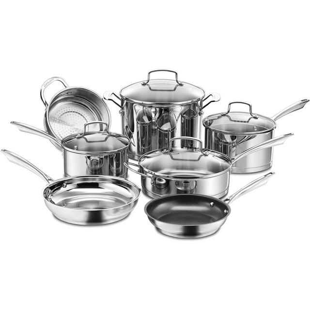 Cuisinart Professional Series 11 Piece Stainless Steel Cookware Set