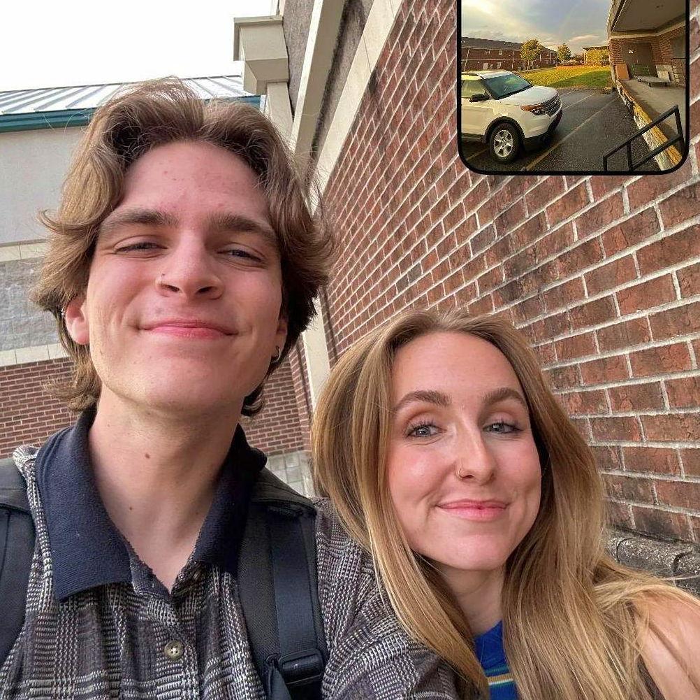 Going to dinner together after our Senior year internships!