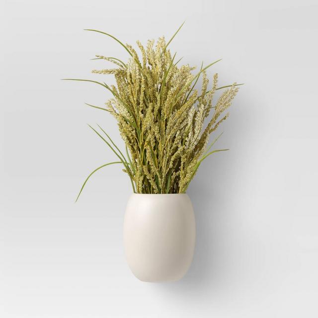 Ceramic Base Wall Mount Planter - Threshold™