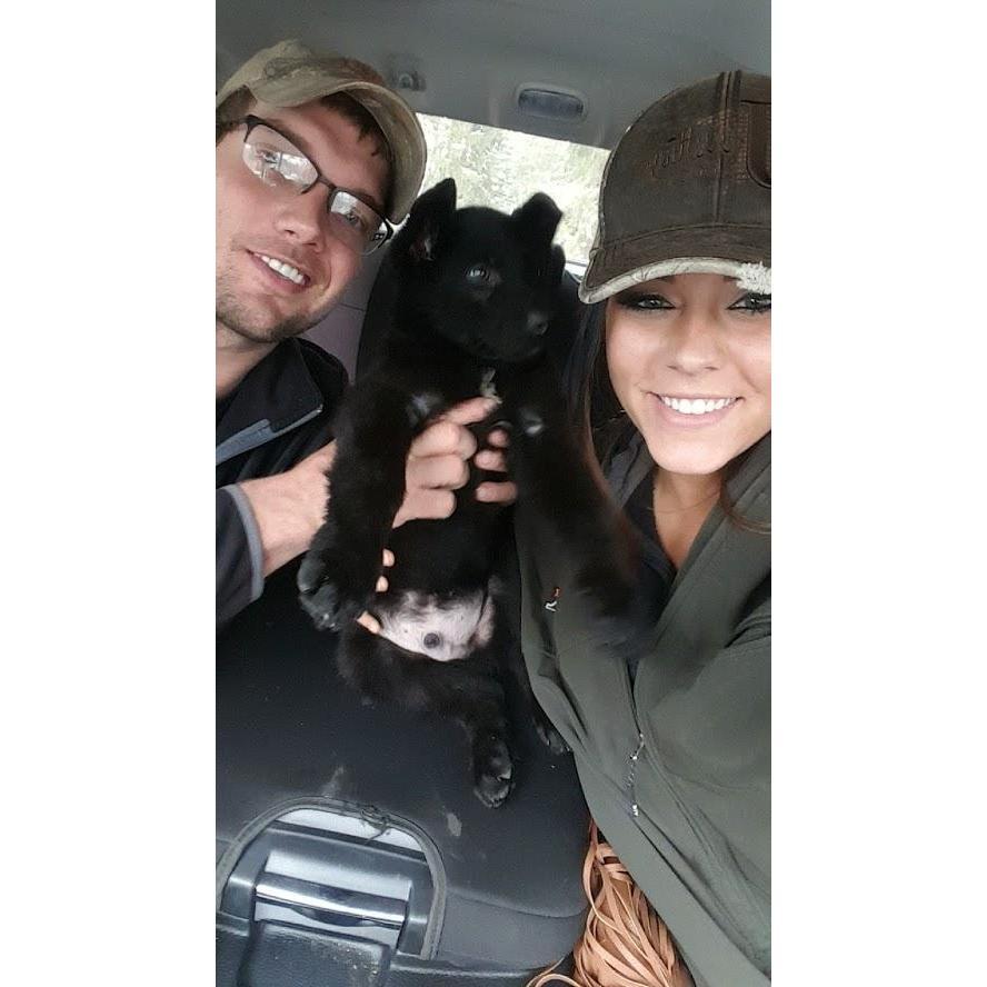 Our first picture together with rambo :)