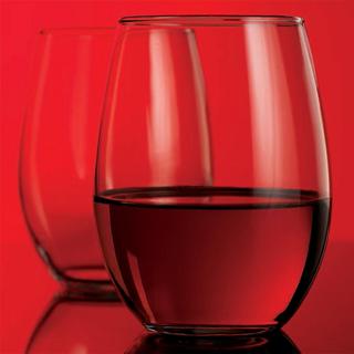 Red Series Stemless Wine Glass, Set of 4