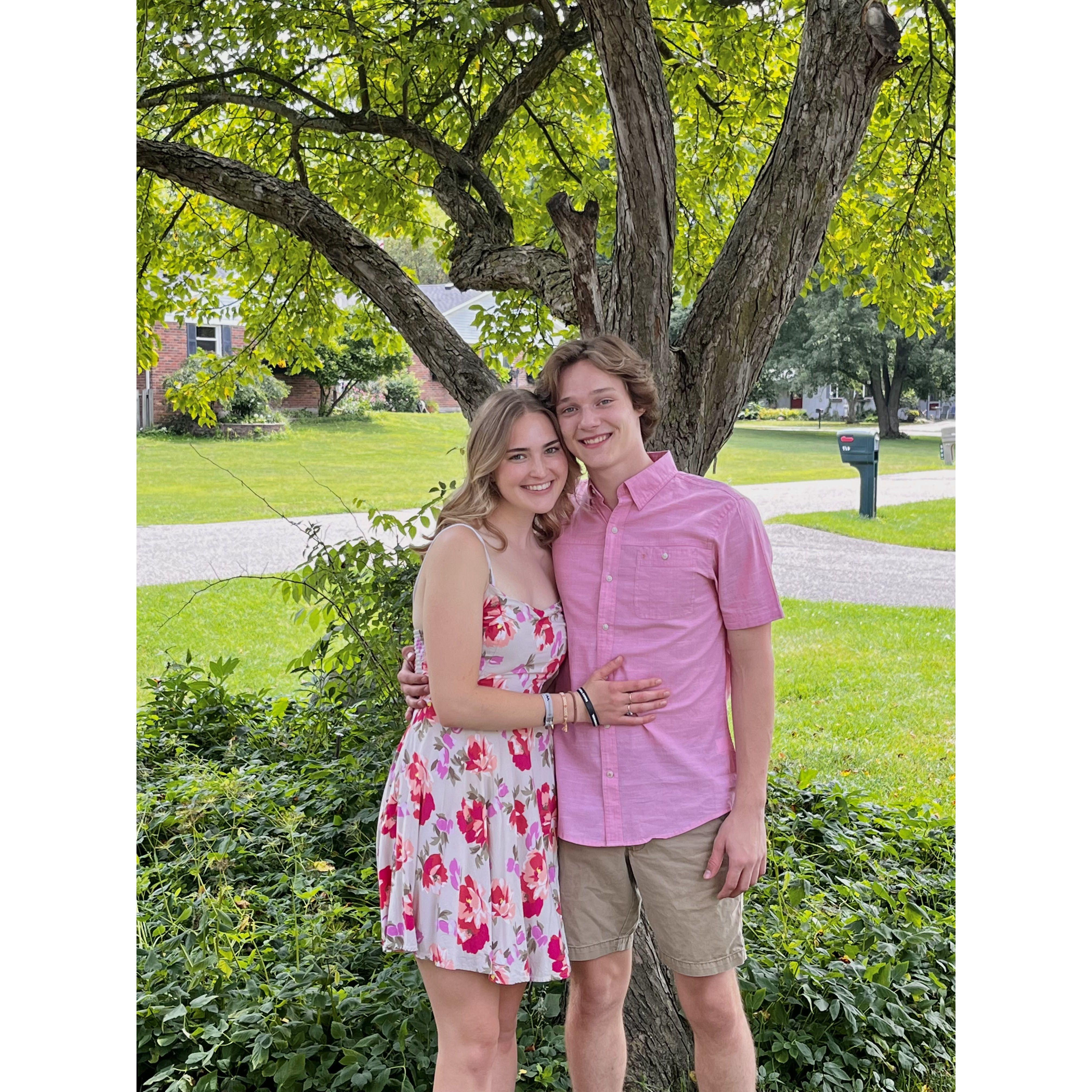 08.06.22 - Celebrating 6 months of dating a few days early!