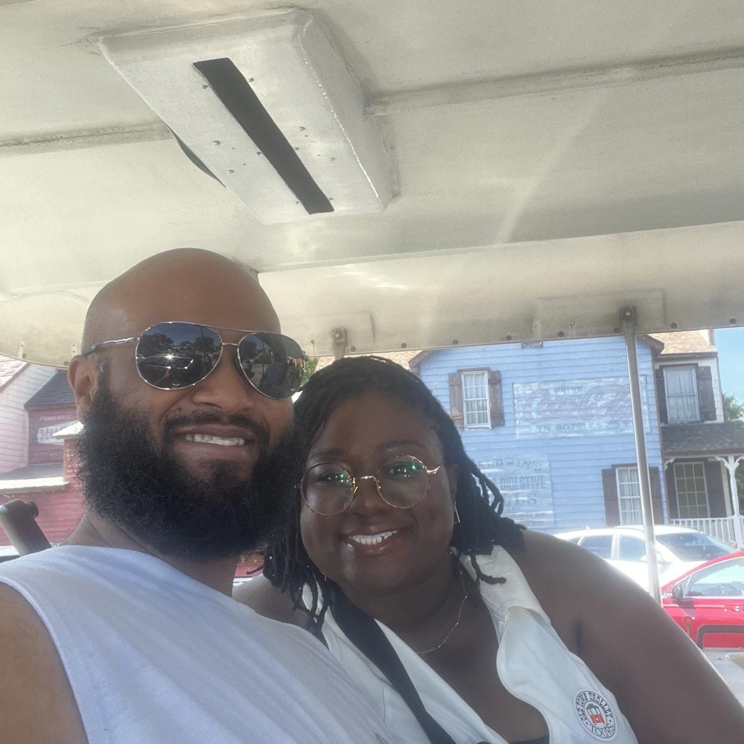 In St.Augustine’s trolly