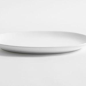 Mason Stoneware Oval Serving Platter (White)