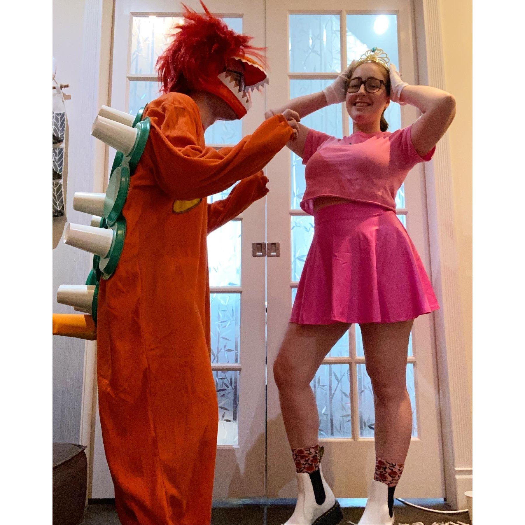 Bowser and Princess Peach: Halloween 2021