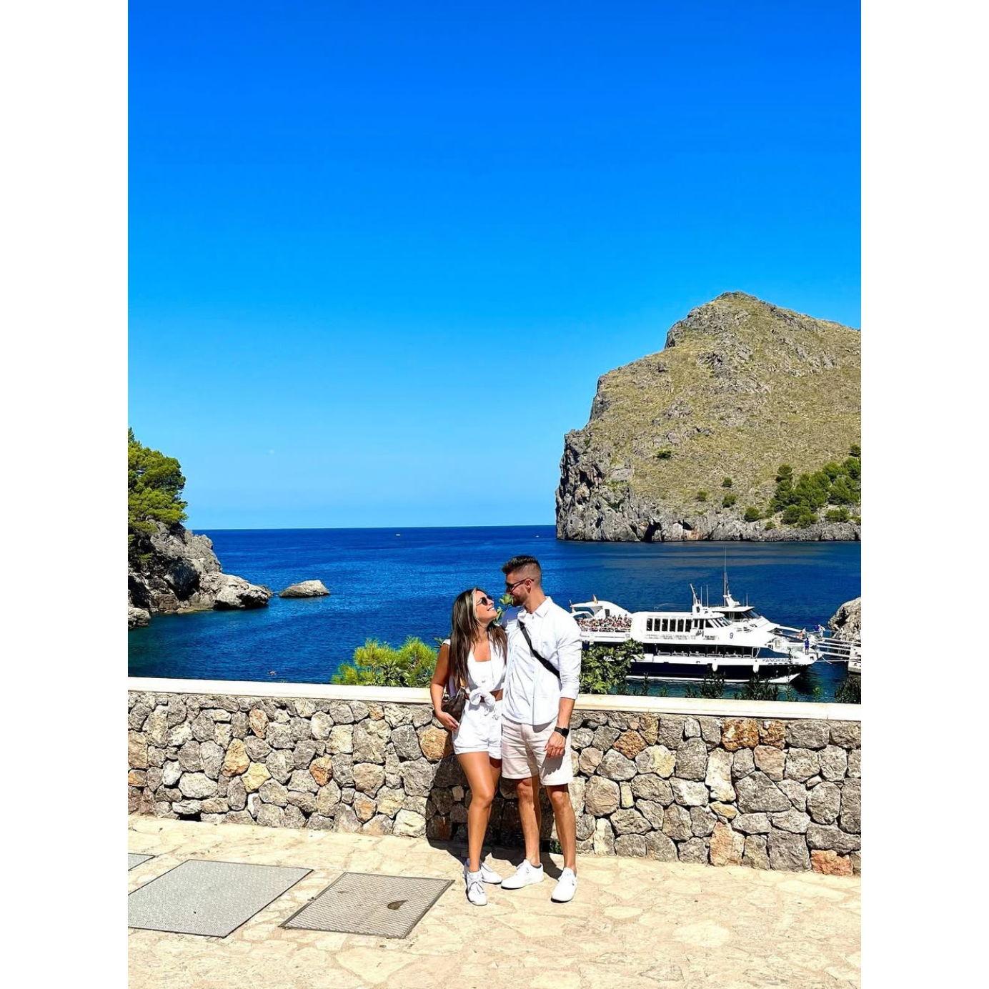 Melissa's first time in Europe, where Mike proposed in Lisbon, Spain.