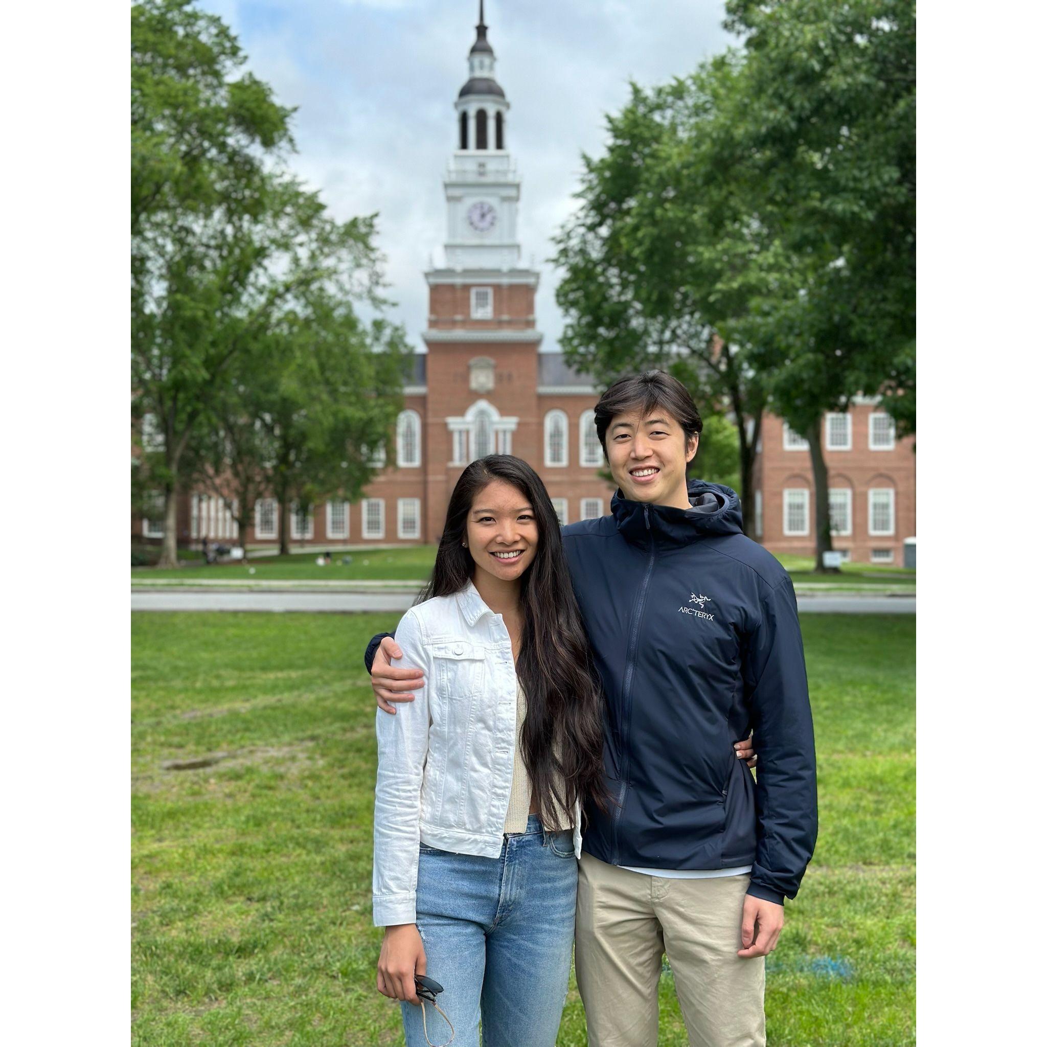 First time at Dartmouth together