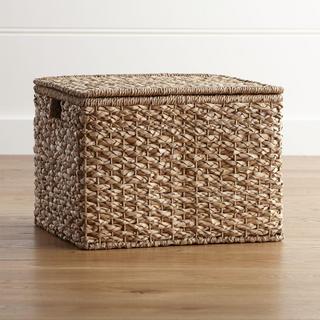 Kelby Square Lidded Basket