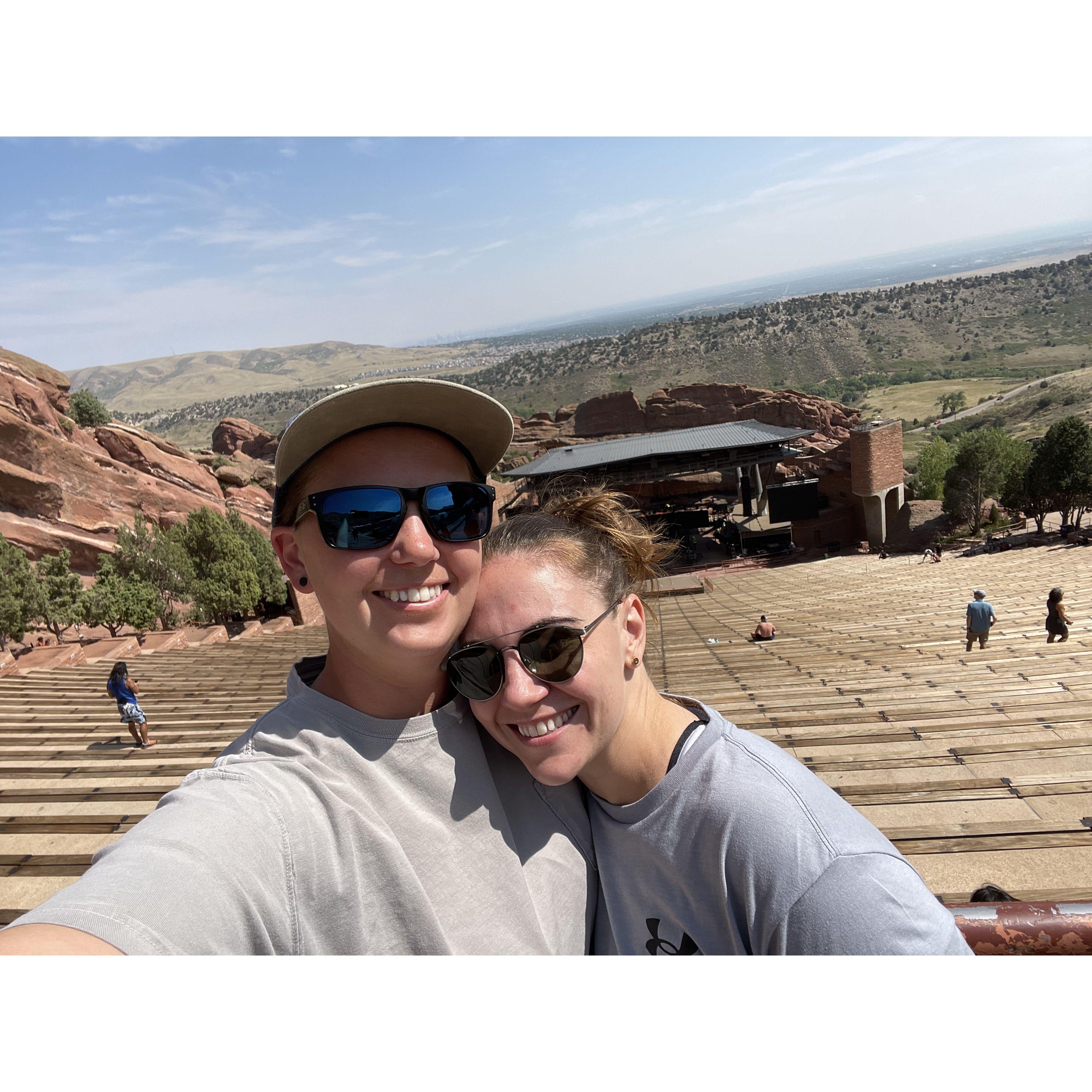 First time Hannah visited Colorado and the first picture we took together.