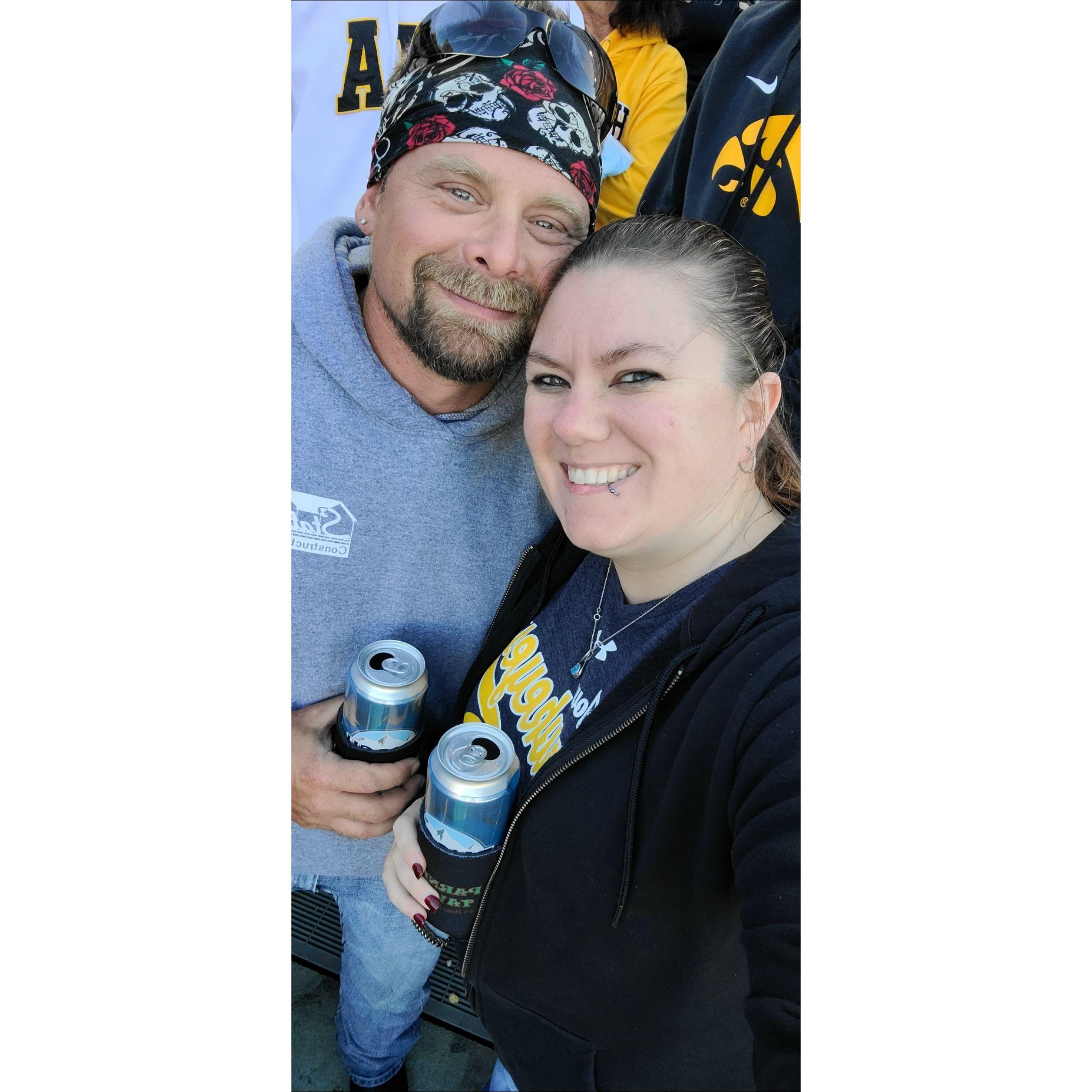 Hawkeye Football game together