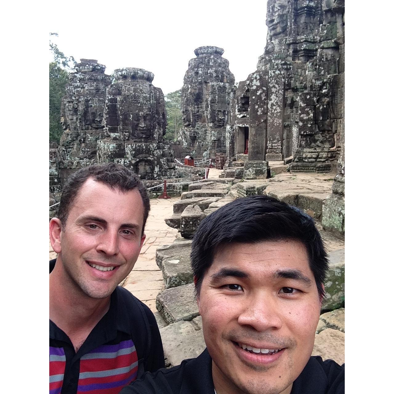 The incredible temple ruins in Cambodia