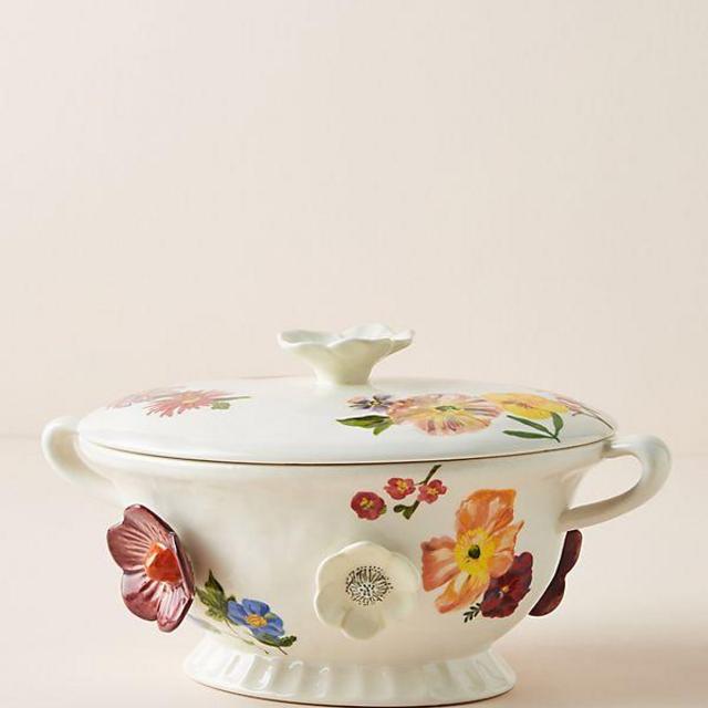 Nathalie Lete Titania Lidded Serving Bowl