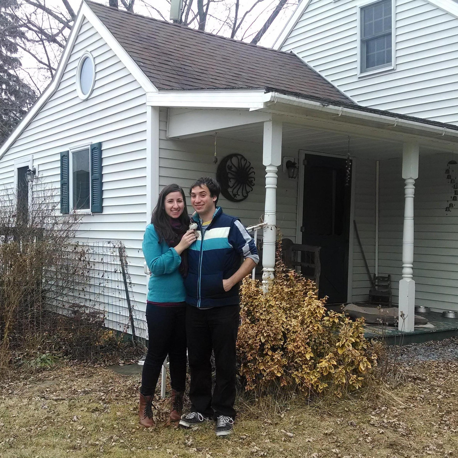 Christmas 2013 in Saugerties with Dinah and Jess (and Maurice)