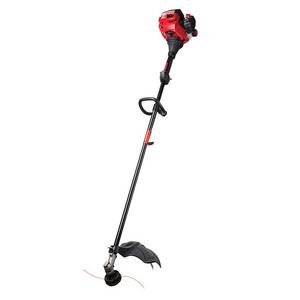 Troy-Bilt 25-cc 2-cycle 17-in Trimmer Plus Attachment Compatible Straight Shaft Gas String Trimmer